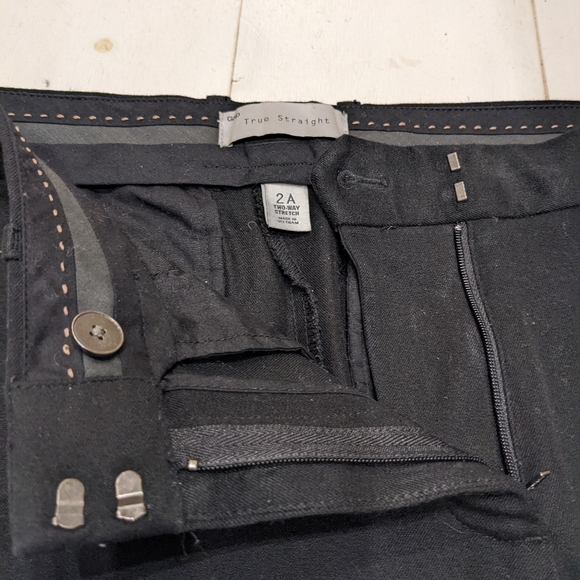 The Gap women's black slacks, size 2A* - Picture 2 of 3